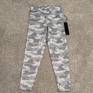 Gray Camouflage Leggings